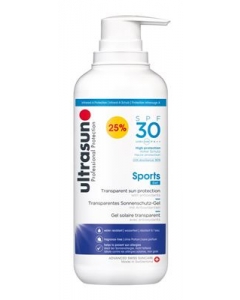 ULTRASUN SPORTS GEL SPF 30 -25% DISP 400