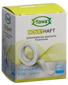 FLAWA NOVA HAFT KOHÄSIVE GAZEBINDE 1.5CM