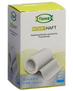 FLAWA NOVA HAFT KOHÄSIVE GAZEBINDE 8CMX4