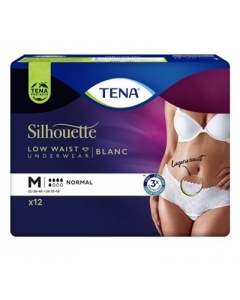 TENA Silhouette Normal M weiss 12 Stk
