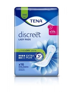 TENA LADY DISCREET EXTRA PLUS 16 STK