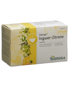 SIDROGA INGWER-ZITRONE BTL 20 STK