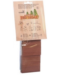 ROTE ZEDER Zedernholz Block 4 Stk
