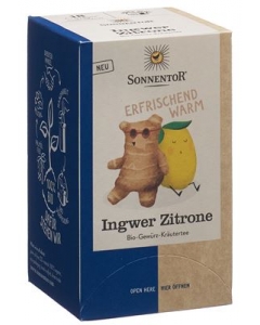 SONNENTOR Ingwer Zitronen Tee BIO Btl 18