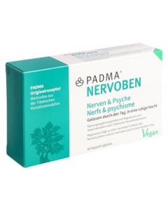 PADMA NERVOBEN KAPS 60 STK