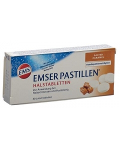 EMSER PASTILLEN SALTED CARAMEL 30 STK
