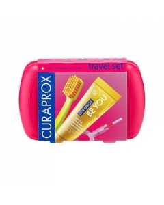 CURAPROX TRAVEL SET MAGENTA