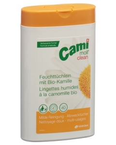 CAMI MOLL clean Feuchttücher NF Box 40 S