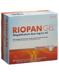 RIOPAN GEL 800 MG 50 BTL 10 ML