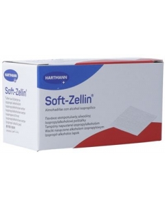 SOFT ZELLIN ALKOHOLPADS 100 STK