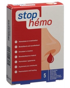 STOP HEMO WATTE HÄMOSTAT STERIL BTL 5 ST