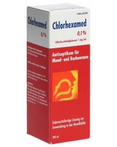 CHLORHEXAMED LÖS 0.1 % FL 200 ML
