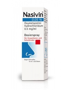 NASIVIN DOSIERSPRAY 0.05 % FL 10 ML